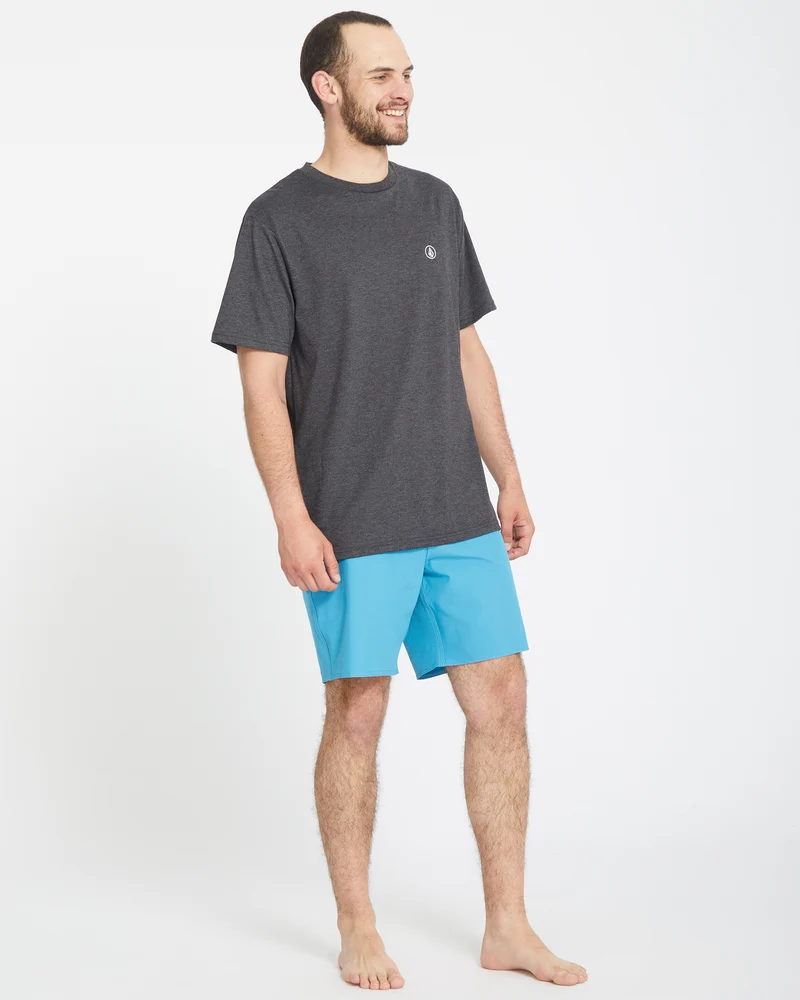 Lido Solid Mod 18" Boardshorts - BAY BLUE
