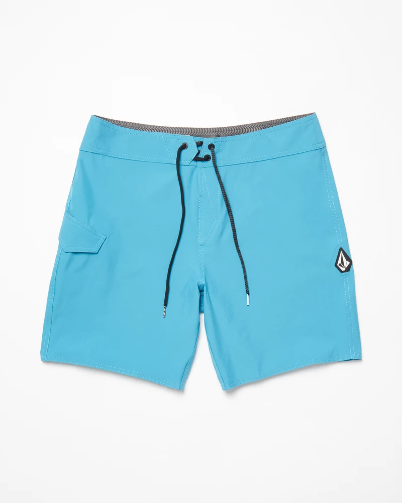Lido Solid Mod 18" Boardshorts - BAY BLUE