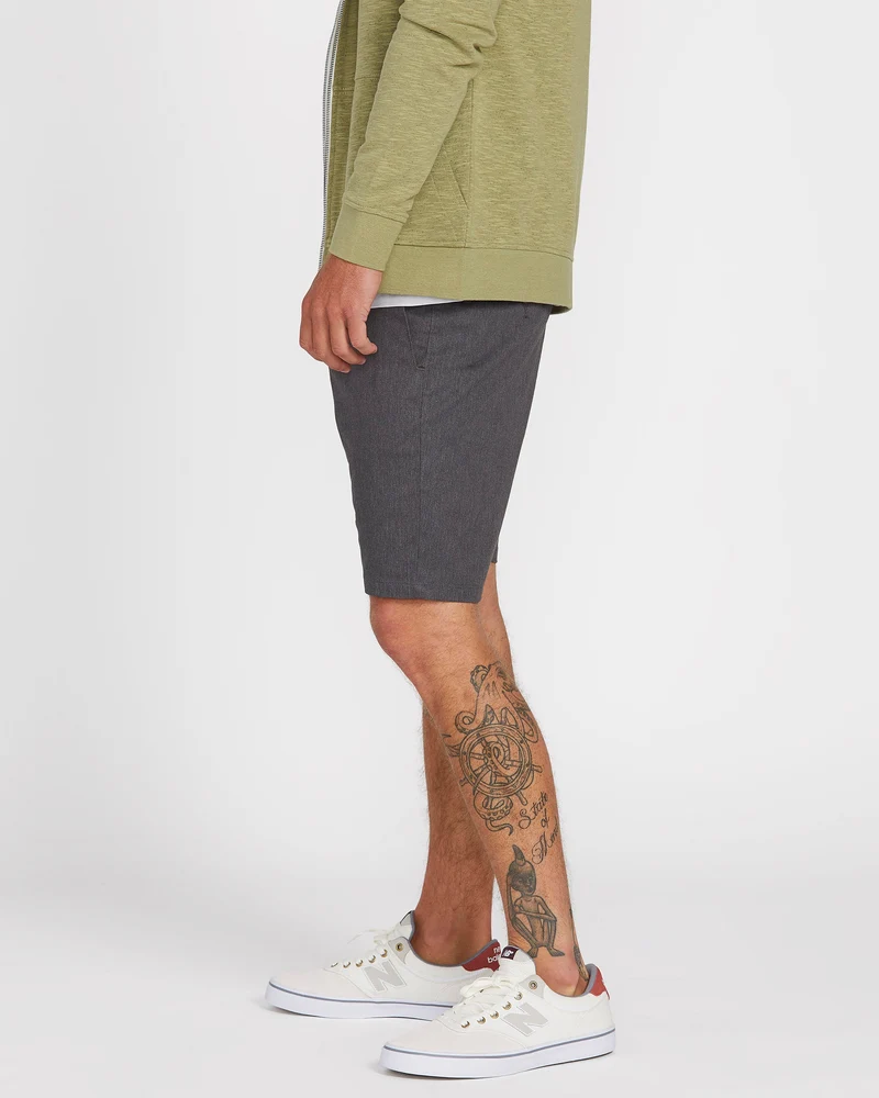 Frickin Modern 19" Strech Shorts - CHARCOAL HEATHER