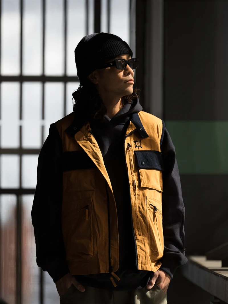Bryan Iguchi Tds Weste - Chestnut Brown