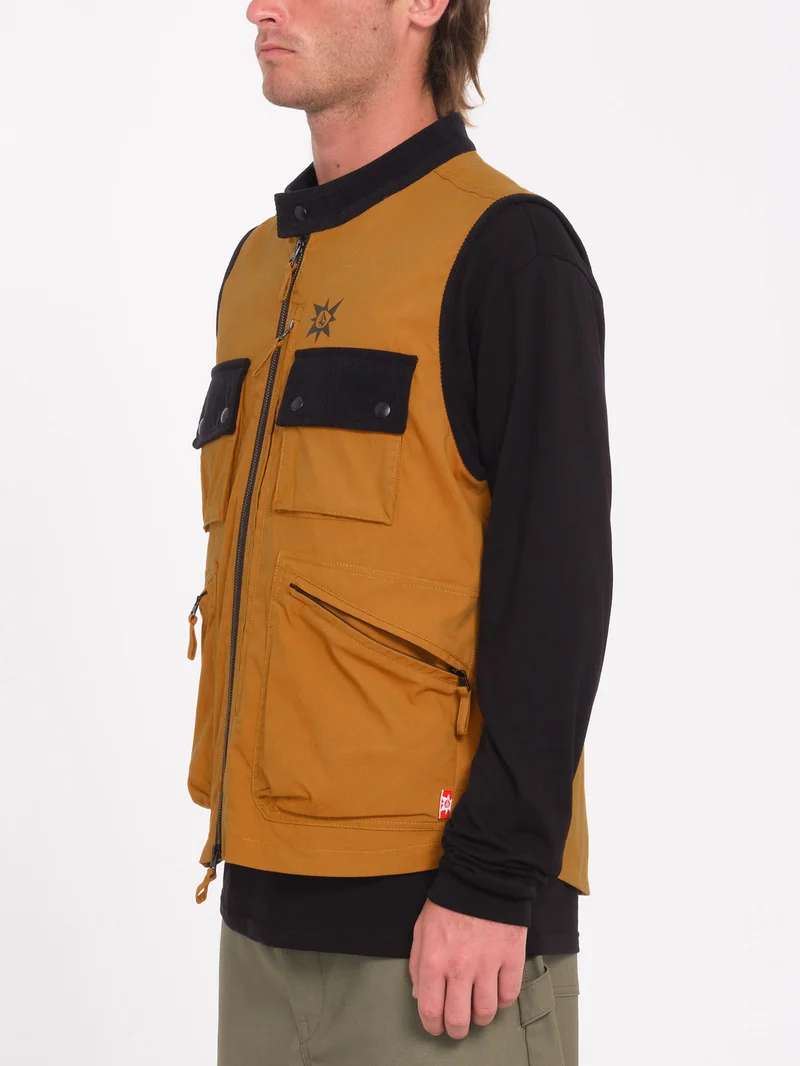 Bryan Iguchi Tds Weste - Chestnut Brown