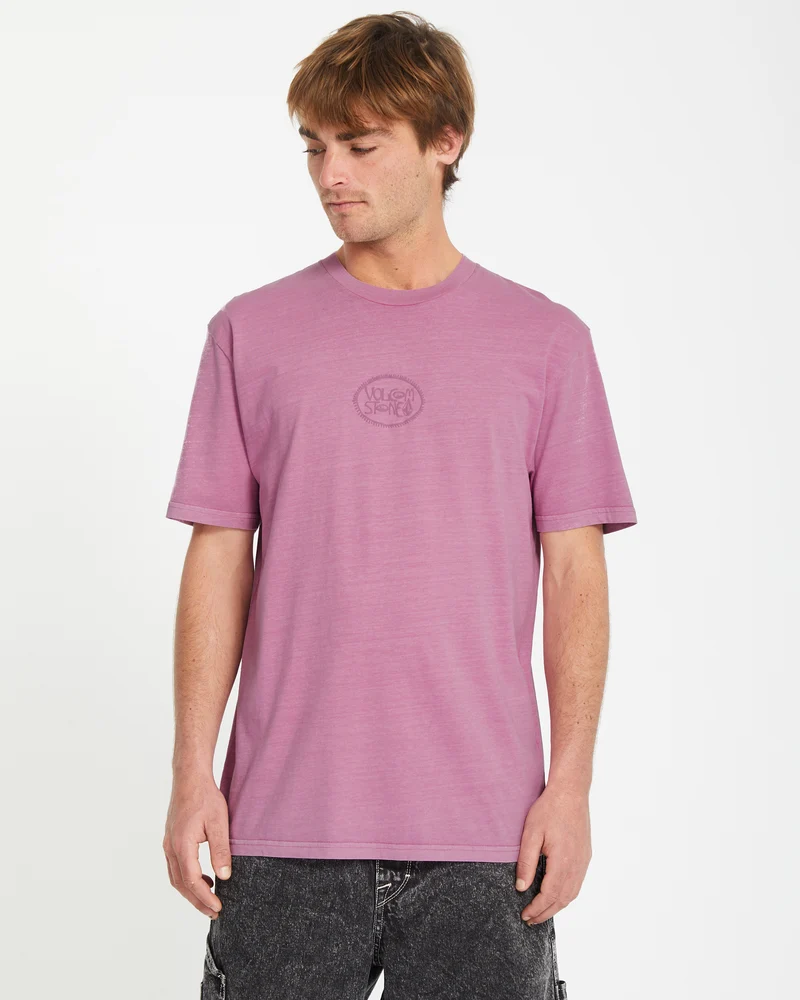 Handstone T-shirt - STEEL PURPLE