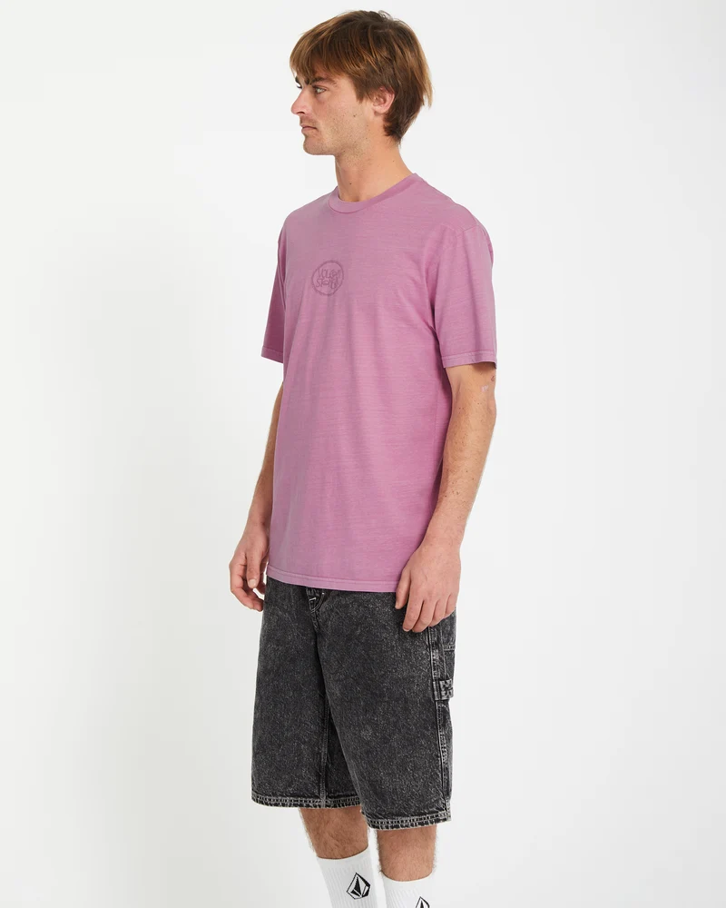 Handstone T-shirt - STEEL PURPLE