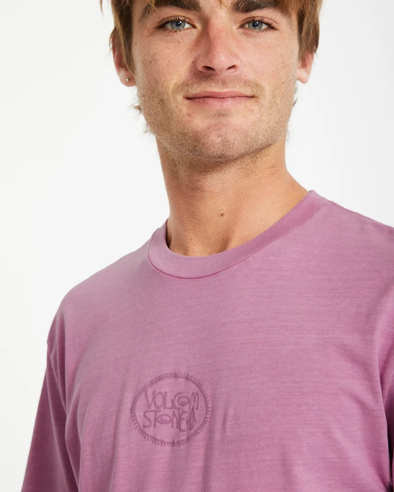 Handstone T-shirt - STEEL PURPLE