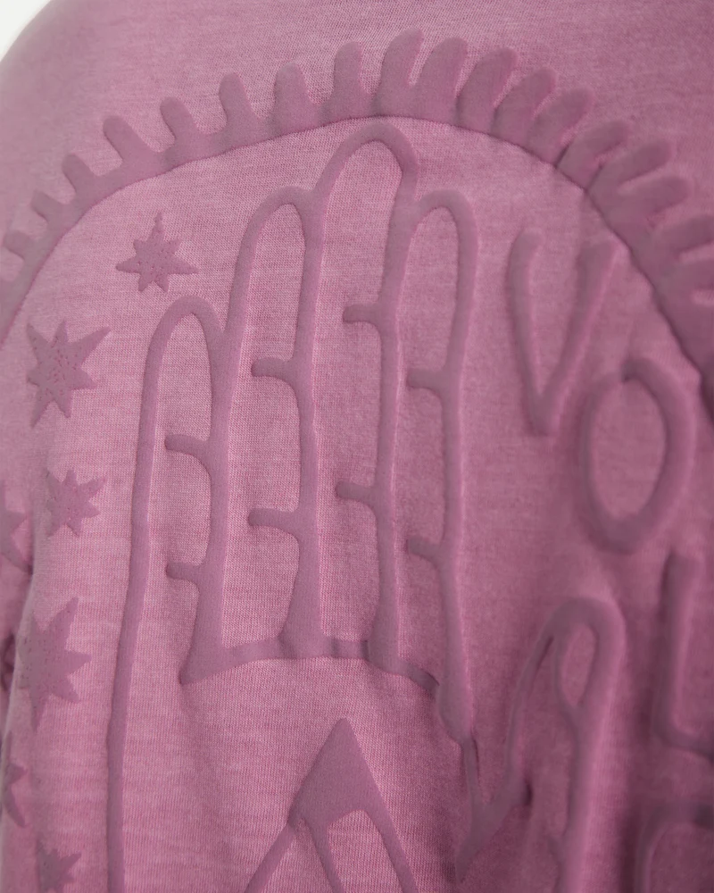 Handstone T-shirt - STEEL PURPLE