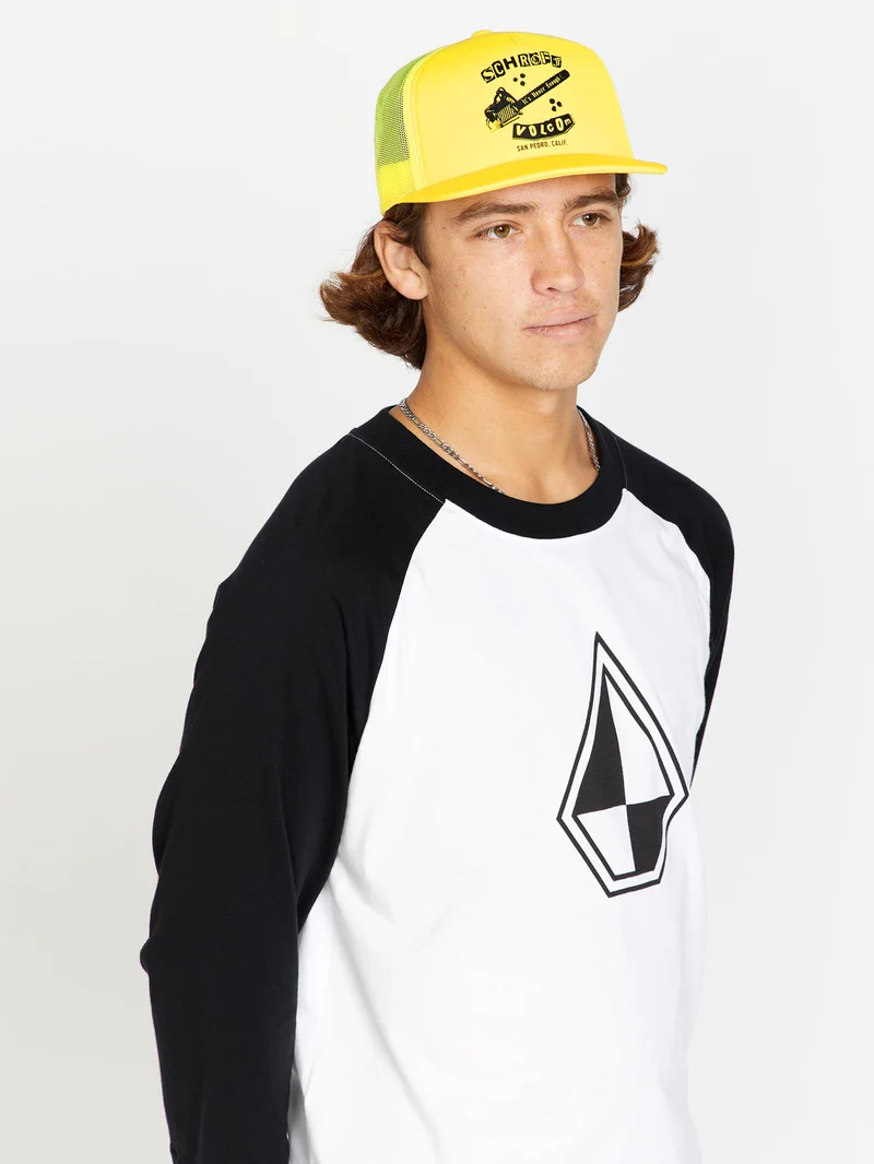 Schroff X Volcom Cheese Kappe - Blazing Yellow
