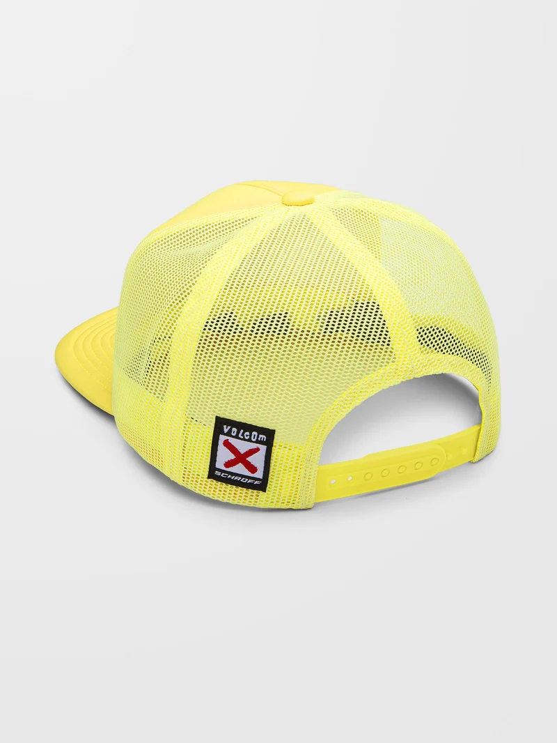 Schroff X Volcom Cheese Kappe - Blazing Yellow