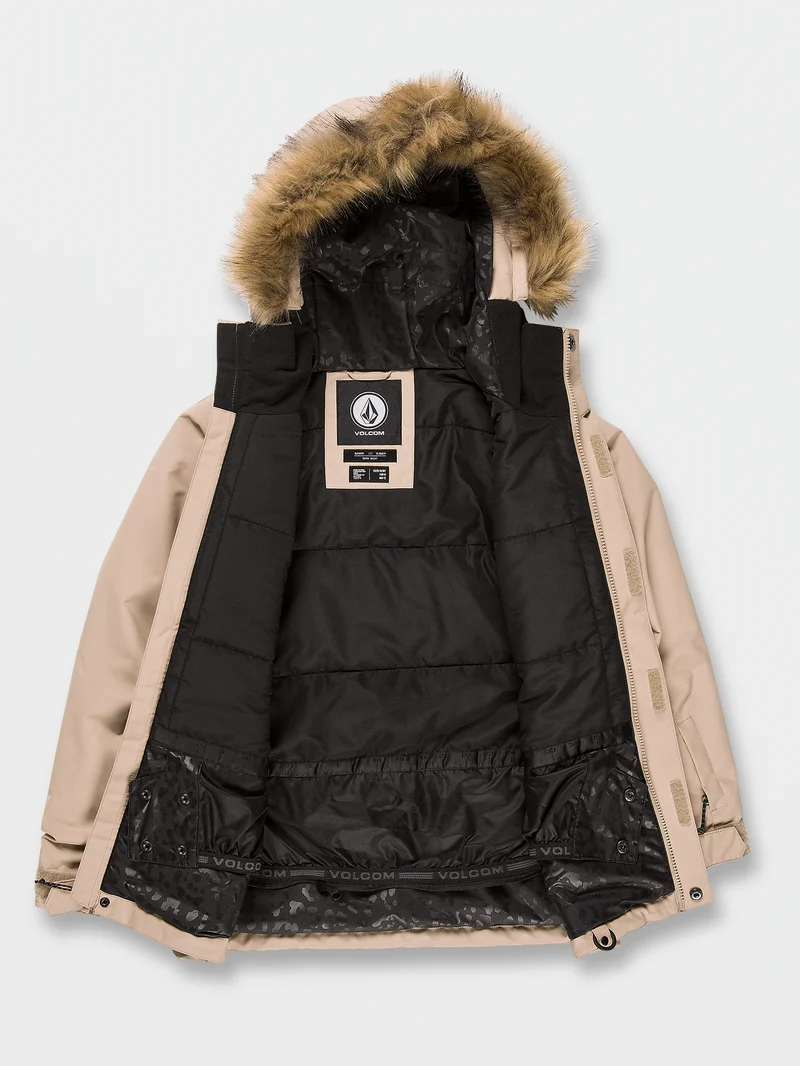So Minty Insulated Jacket - Sand