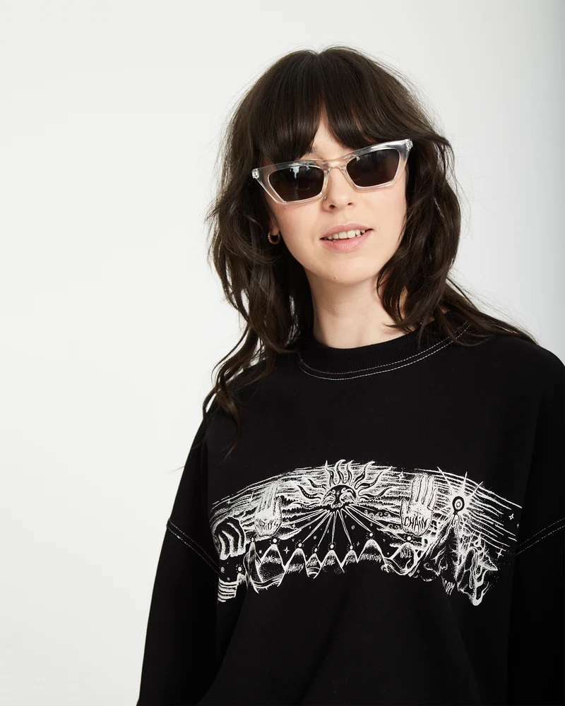 Alix Pullover - BLACK
