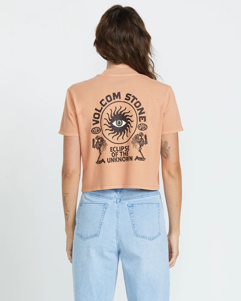 Dial T-shirt - SAND BROWN