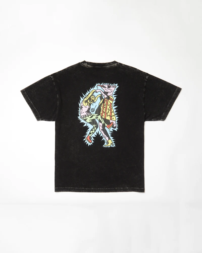 Bob Mollema 1 T-Shirt - WASHED BLACK - (KINDER)