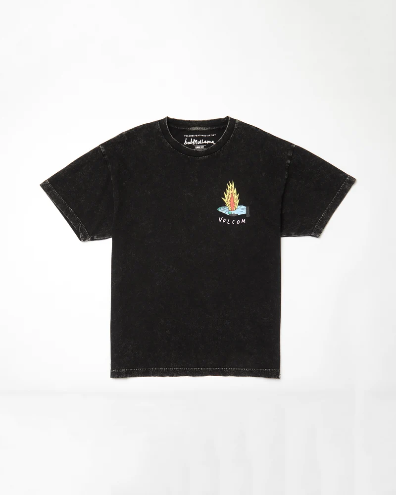 Bob Mollema 1 T-Shirt - WASHED BLACK - (KINDER)