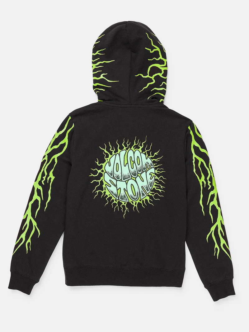 Alien Full Zip Hoodie - Black - (KINDER)