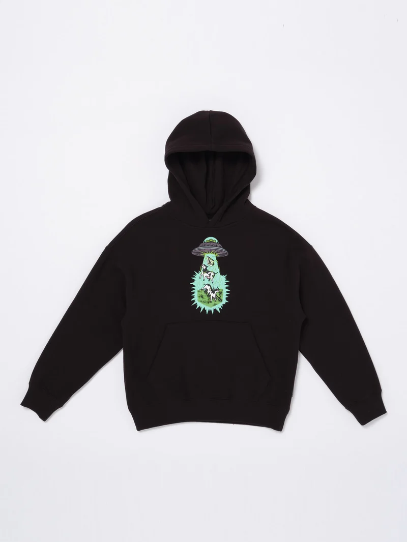 Udder Space Hoodie - Black - (KINDER)