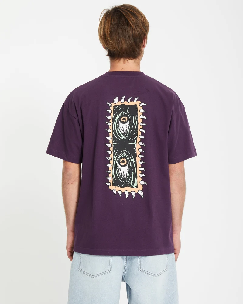 Eye Rust T-shirt - GRAPE ROYALE