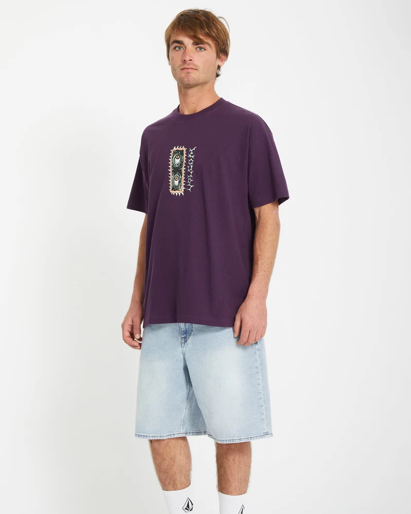 Eye Rust T-shirt - GRAPE ROYALE