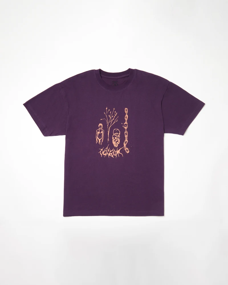 Poetic Dess T-shirt - GRAPE ROYALE