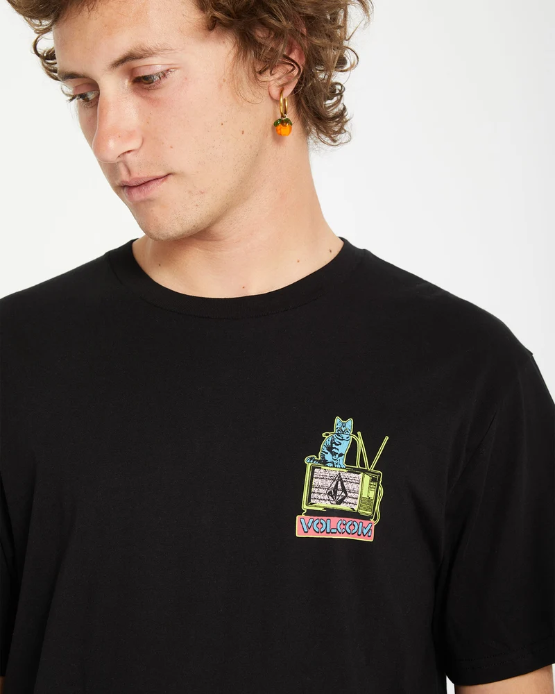Catv T-shirt - BLACK