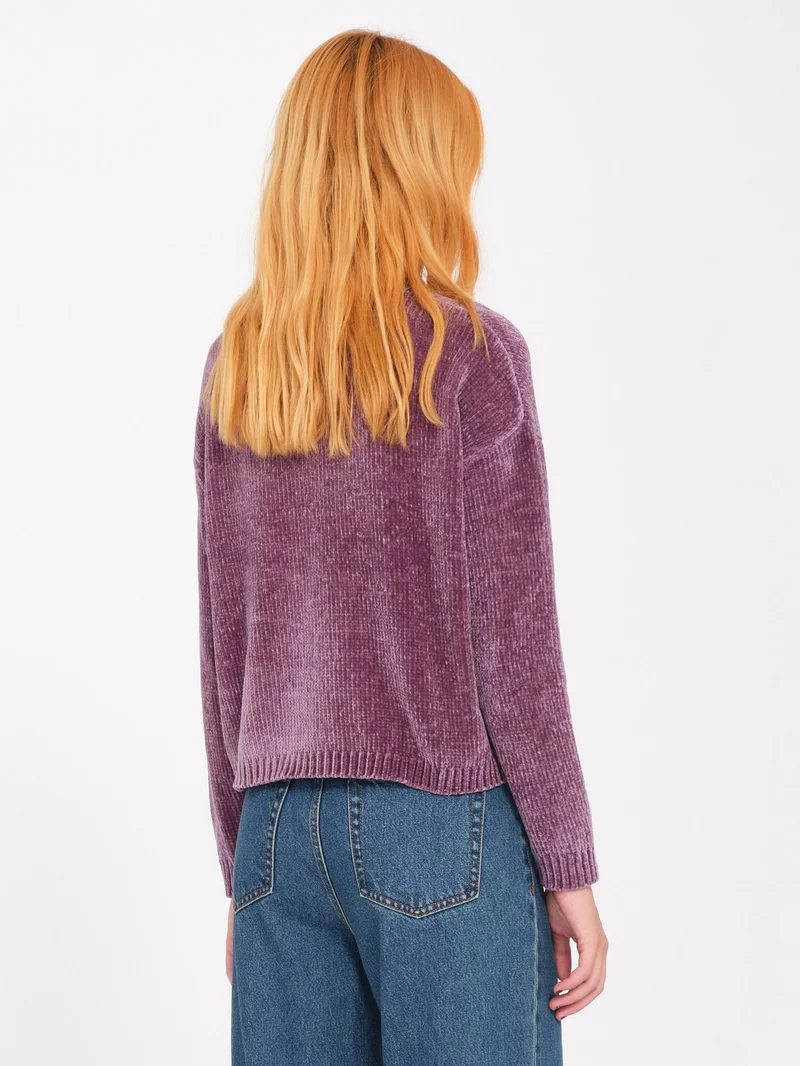 Bubble Tease Pullover - Vintage Violet