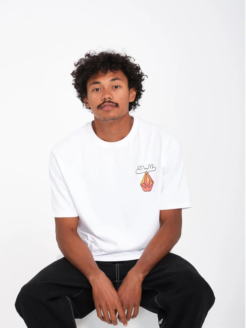 Olivmoose T-Shirt - White