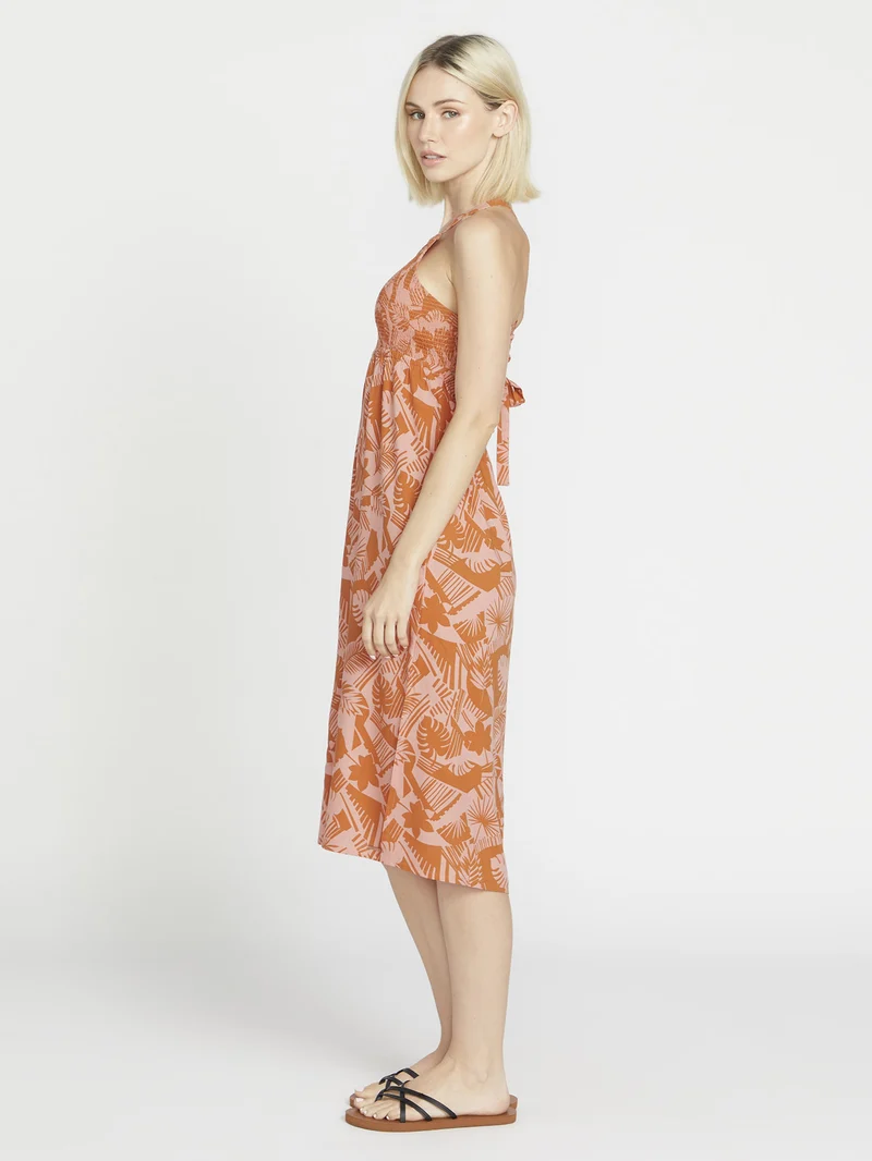 Off Tropic Kleid - Burnt Sienna