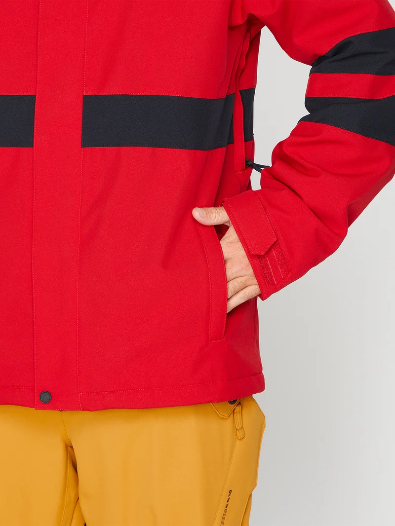 Jp Insulated Jacket - Red