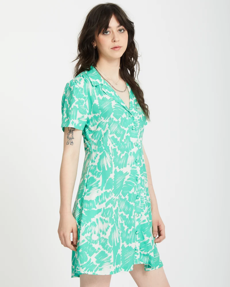 Alix Shirt Kleid - JADE