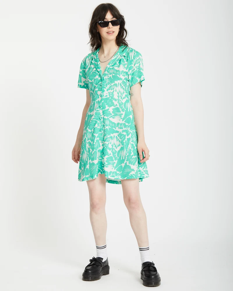Alix Shirt Kleid - JADE