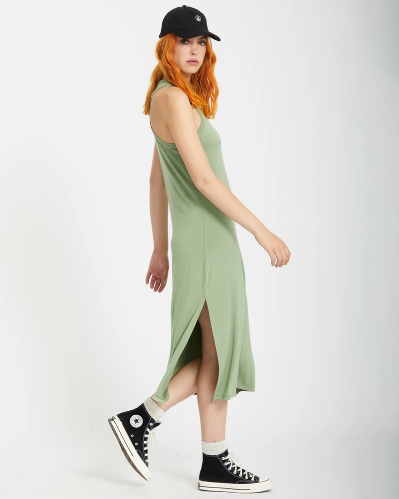 Stonelight Kleid - GRASS GREEN