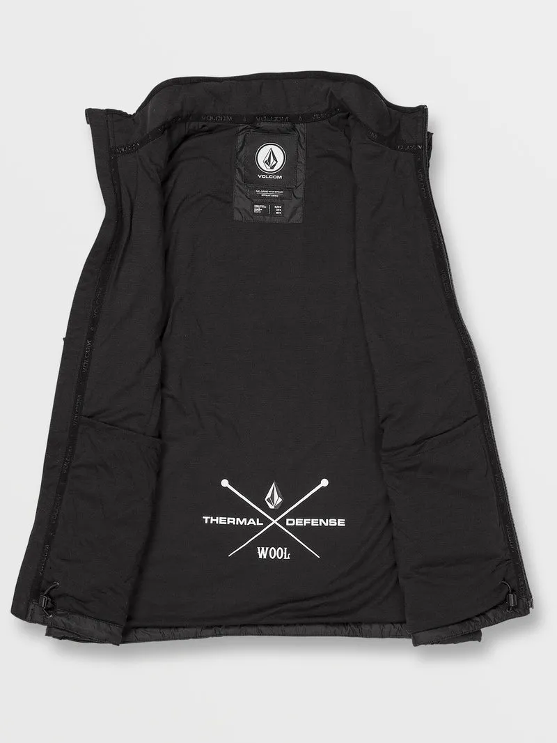 Utility Puff Weste - BLACK