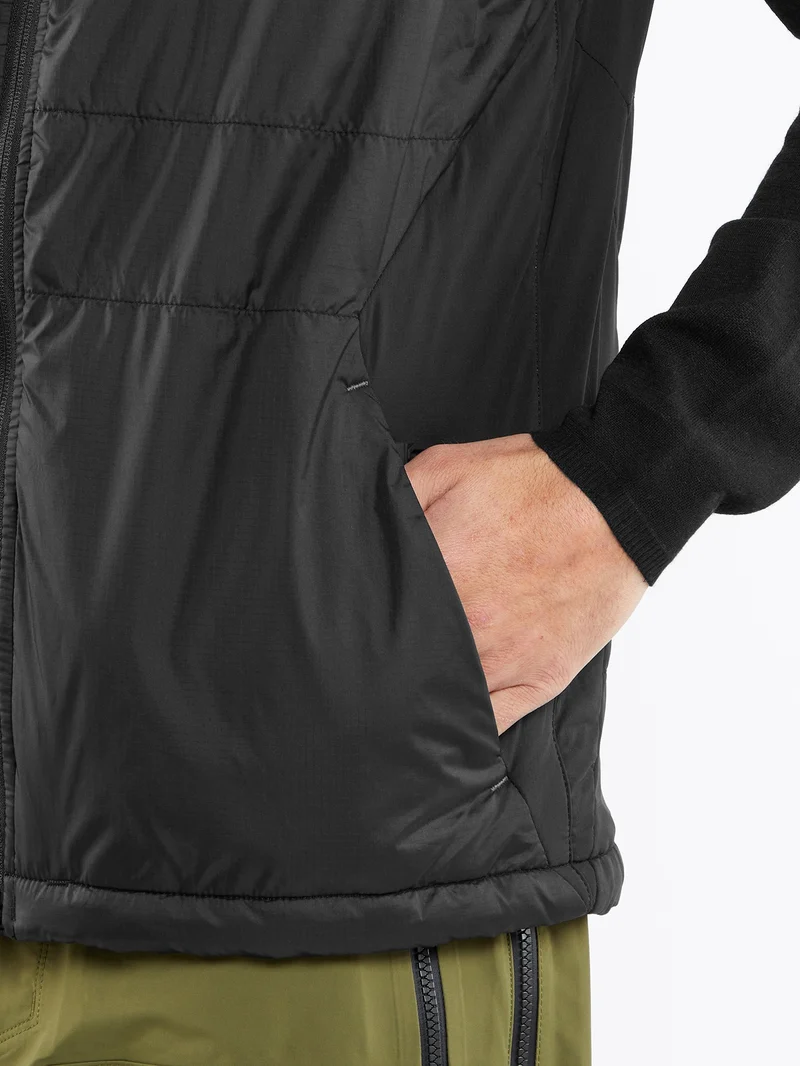 Utility Puff Weste - BLACK