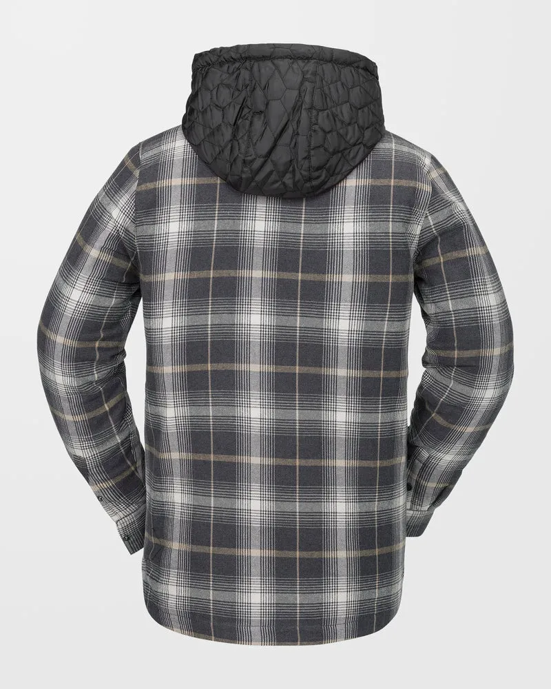 Insulated Riding Flannel Jacke - Stone
