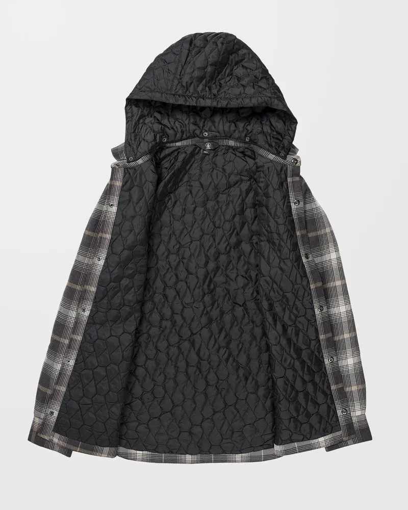 Insulated Riding Flannel Jacke - Stone