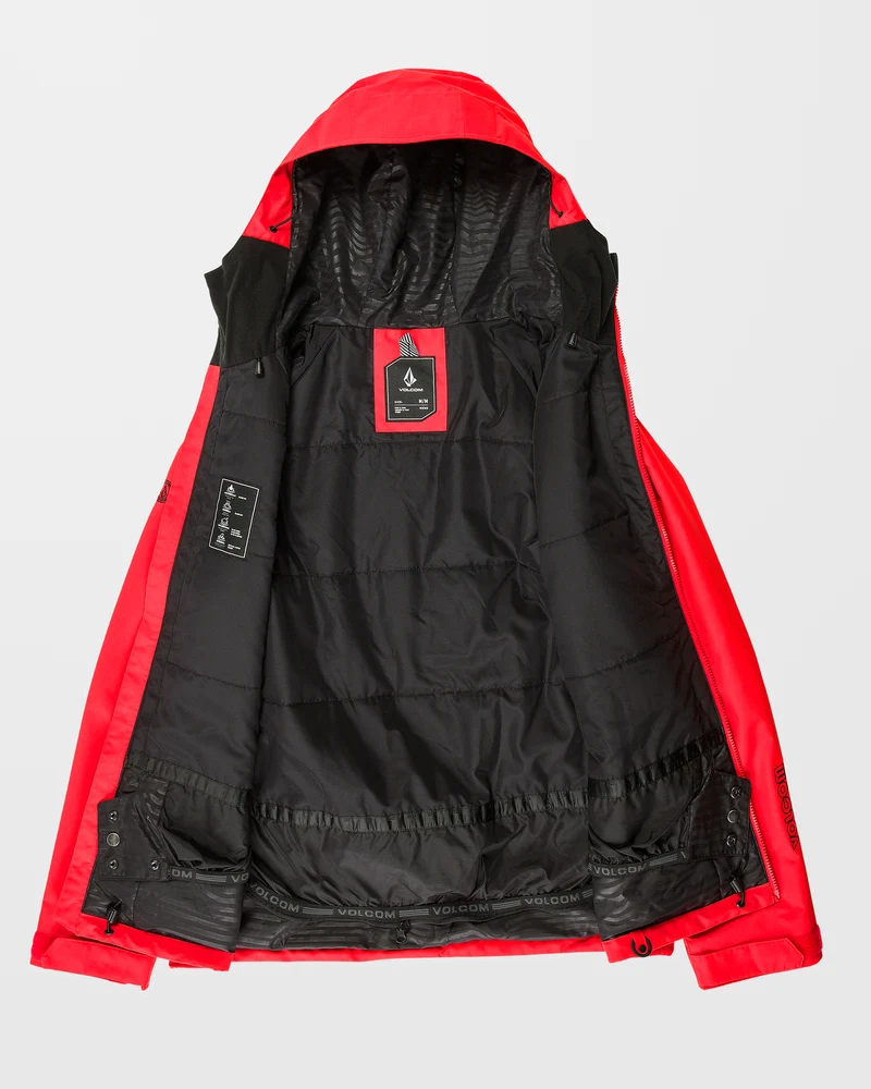 2836 Insulated Jacke - Crimson