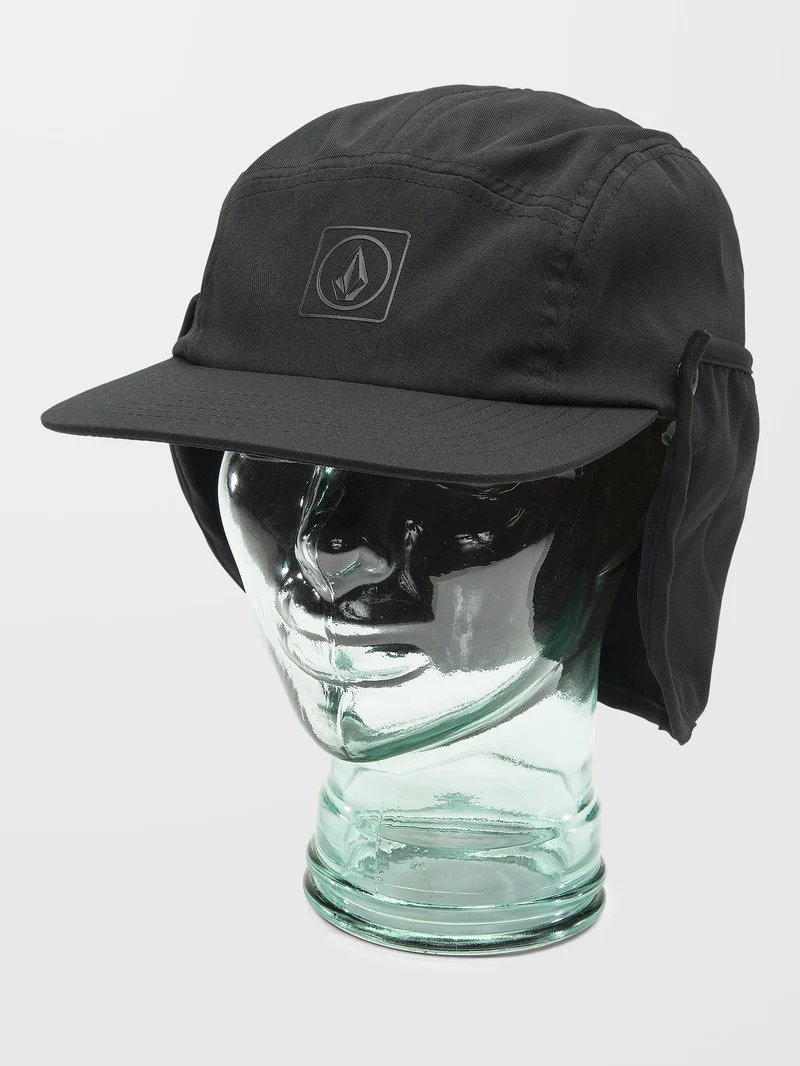 Stone Trip Flap Kappe - BLACK