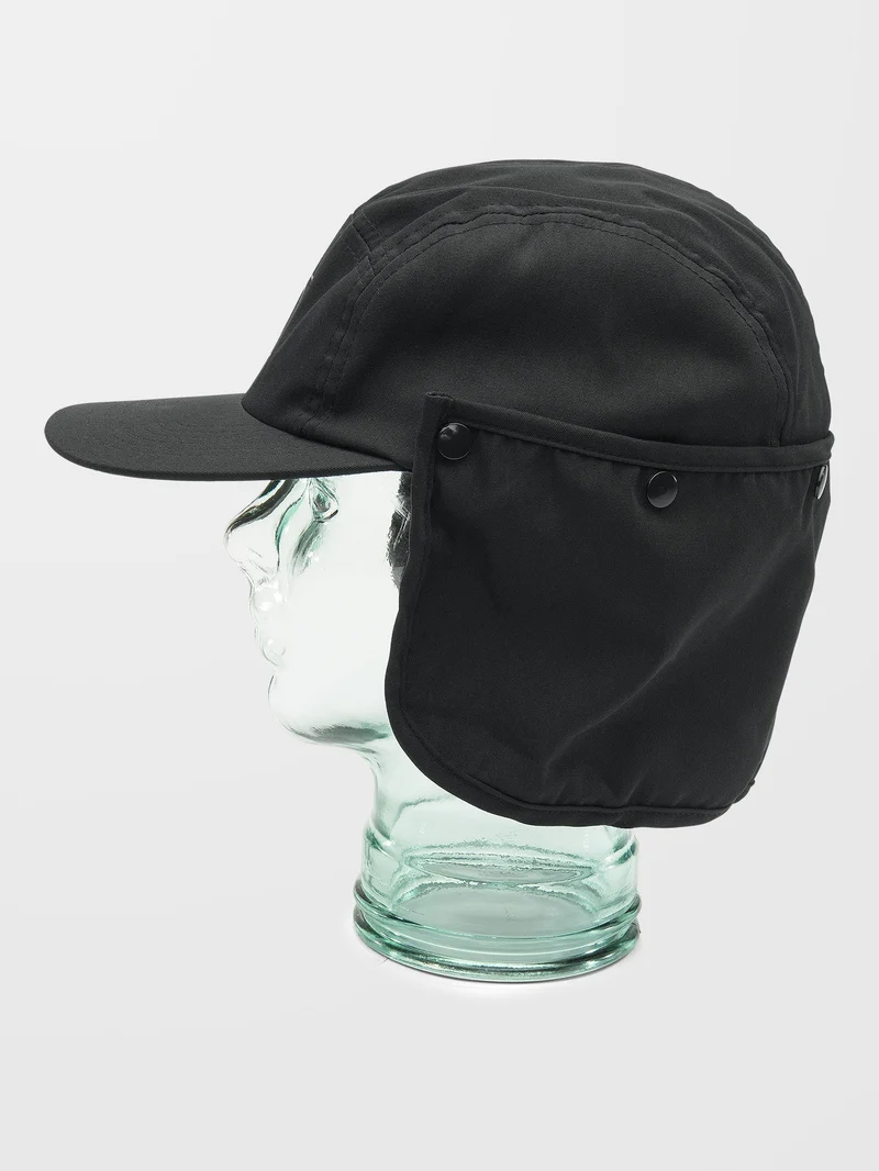 Stone Trip Flap Kappe - BLACK