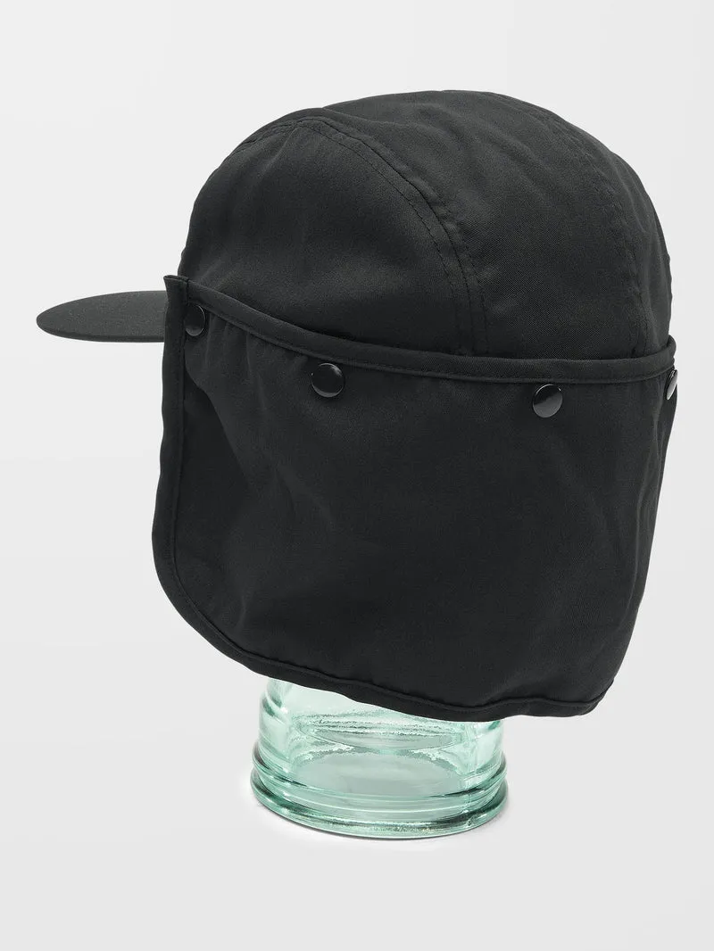 Stone Trip Flap Kappe - BLACK