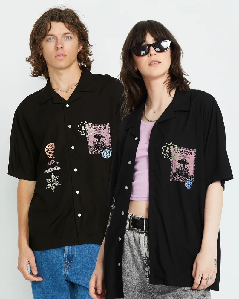 Filip Rygalski Woven Shirt - BLACK