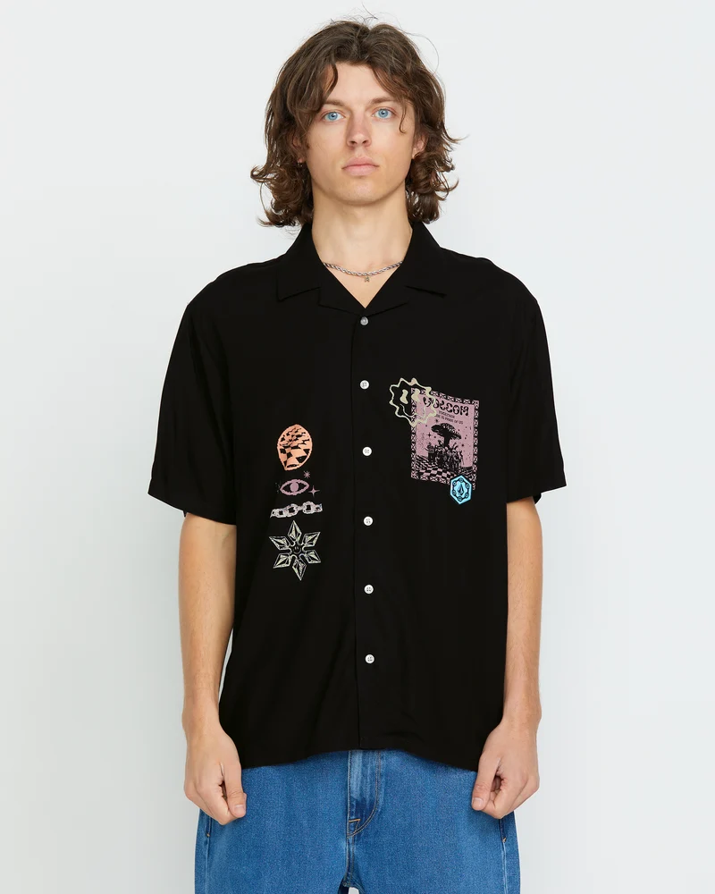 Filip Rygalski Woven Shirt - BLACK
