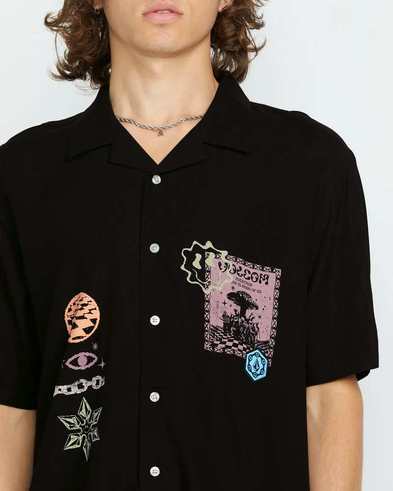Filip Rygalski Woven Shirt - BLACK