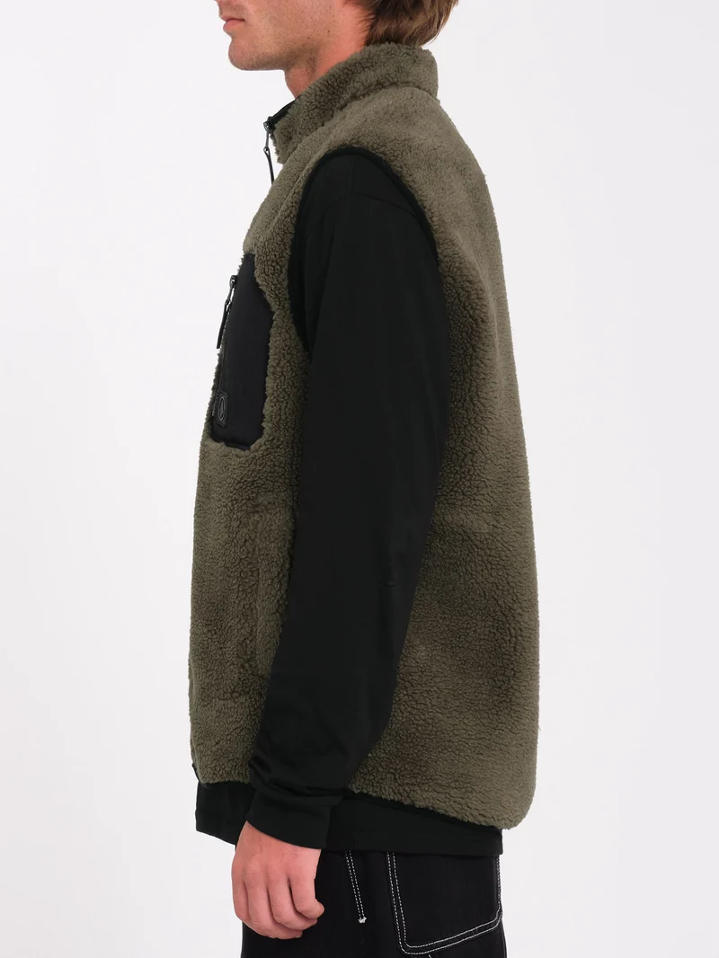 Muzzer Fuzzar Weste - Wintermoss