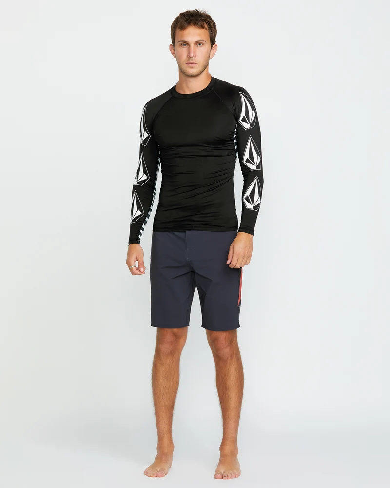 Surf Vitals J Robinson Rashguard - BLACK