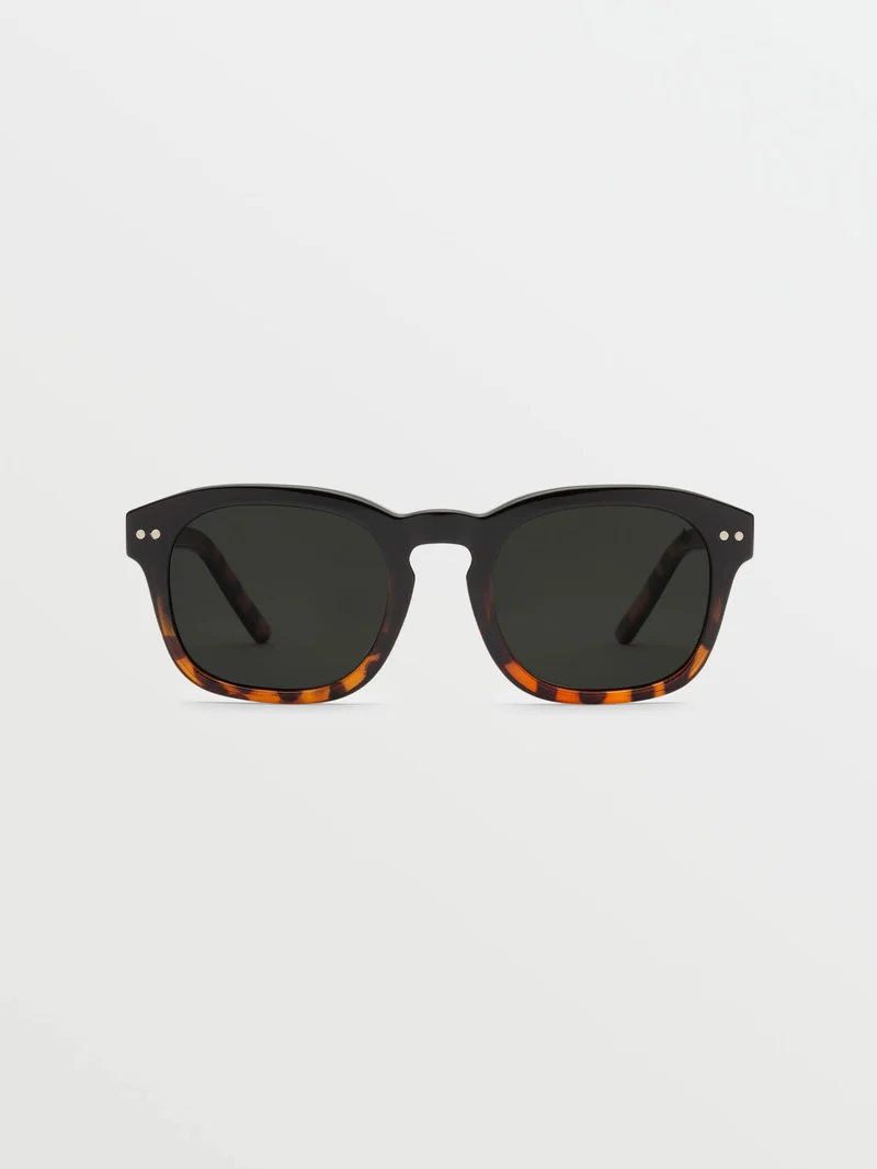 Earth Tripper Gloss Darkside Sonnenbrille (Gray Polar Lens) - DEAD ROSE