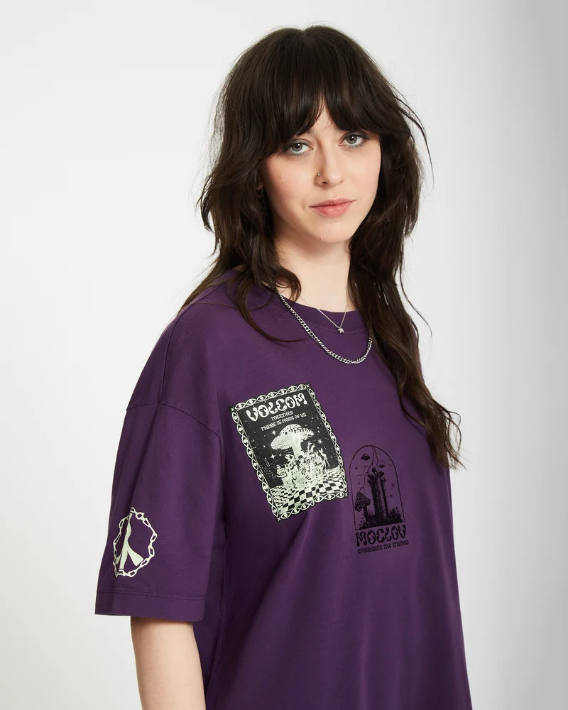 Filip Rygalski Tee Kleid - GRAPE ROYALE
