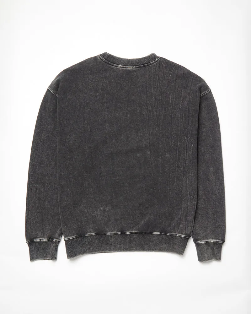 Bob Mollema Pullover - LIGHT ACID BLACK