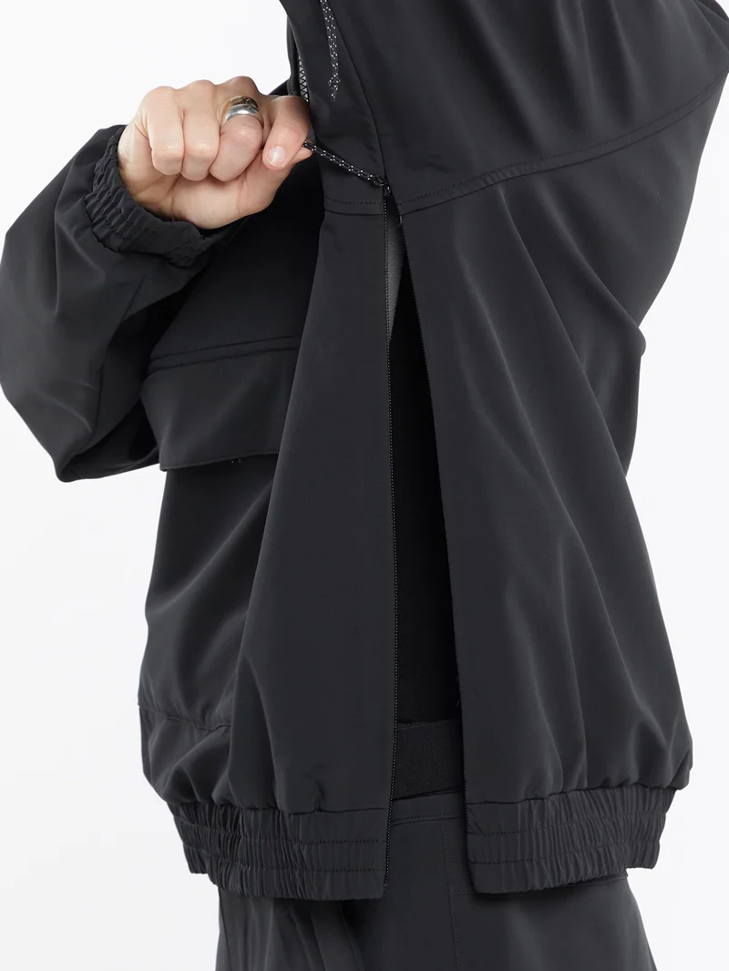 Sinter Bonded Stretch Jacke - BLACK