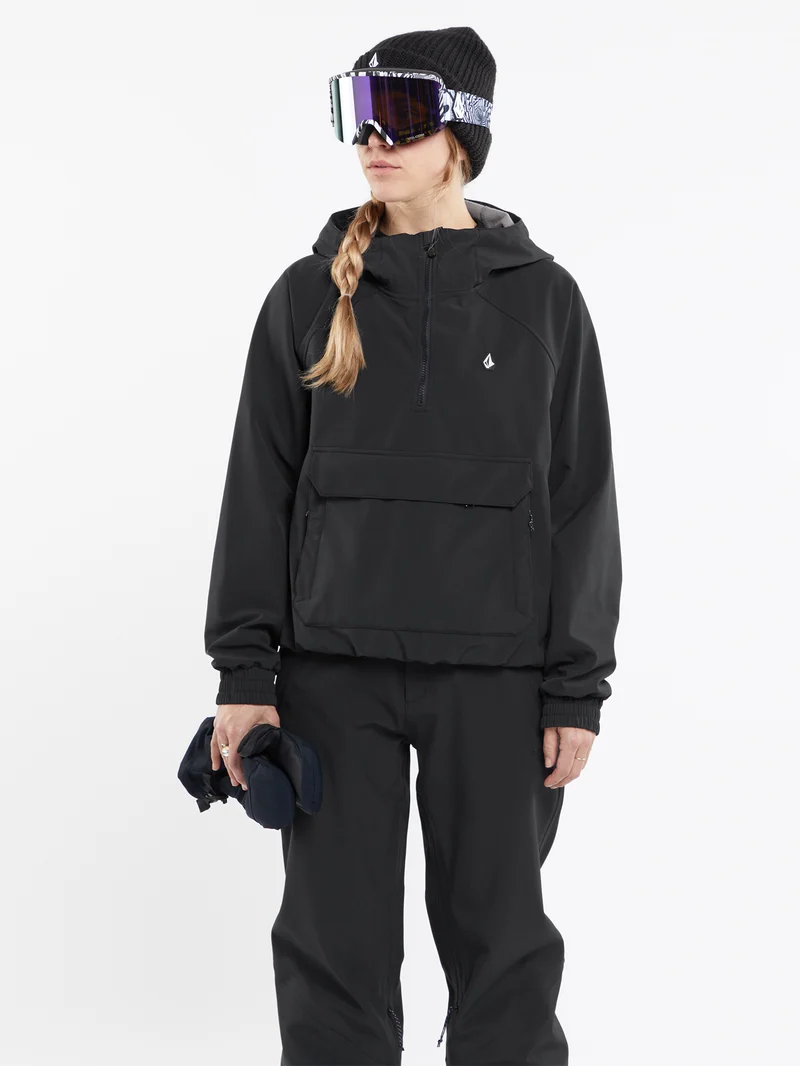 Sinter Bonded Stretch Jacke - BLACK