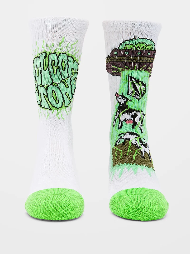 Udder Space Socken - White - (KINDER)