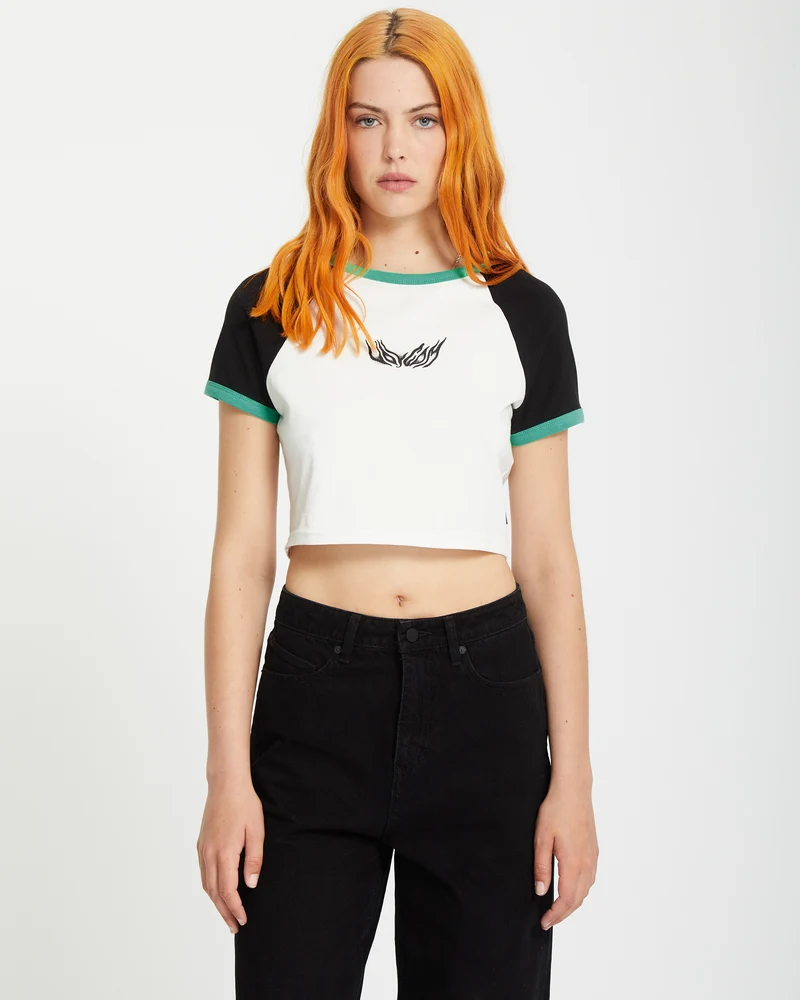 Alix 2 T-shirt - BLACK WHITE