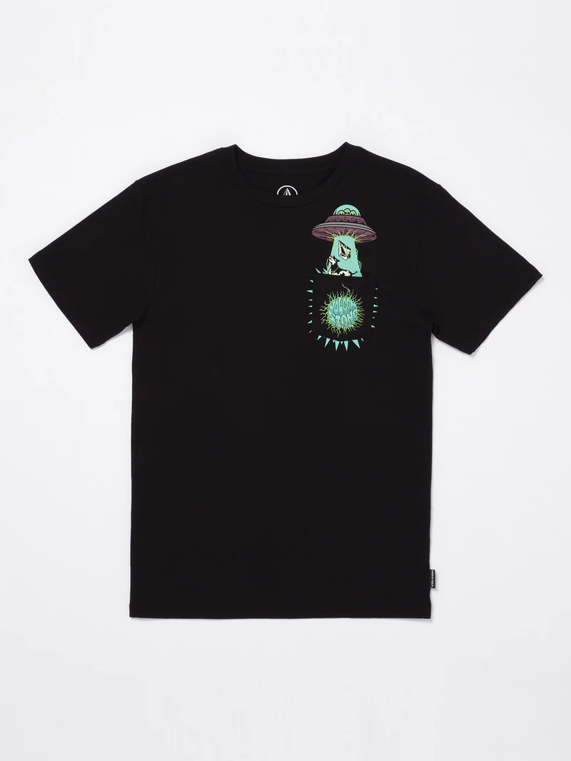 Udder Space T-Shirt - Black - (KINDER)